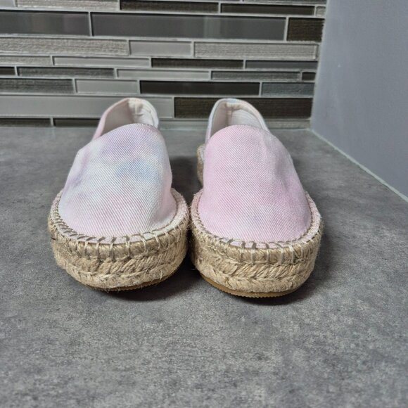 Splendid Tie Dye Slip On Espadrilles Shoes Size 8 - Picture 3 of 8